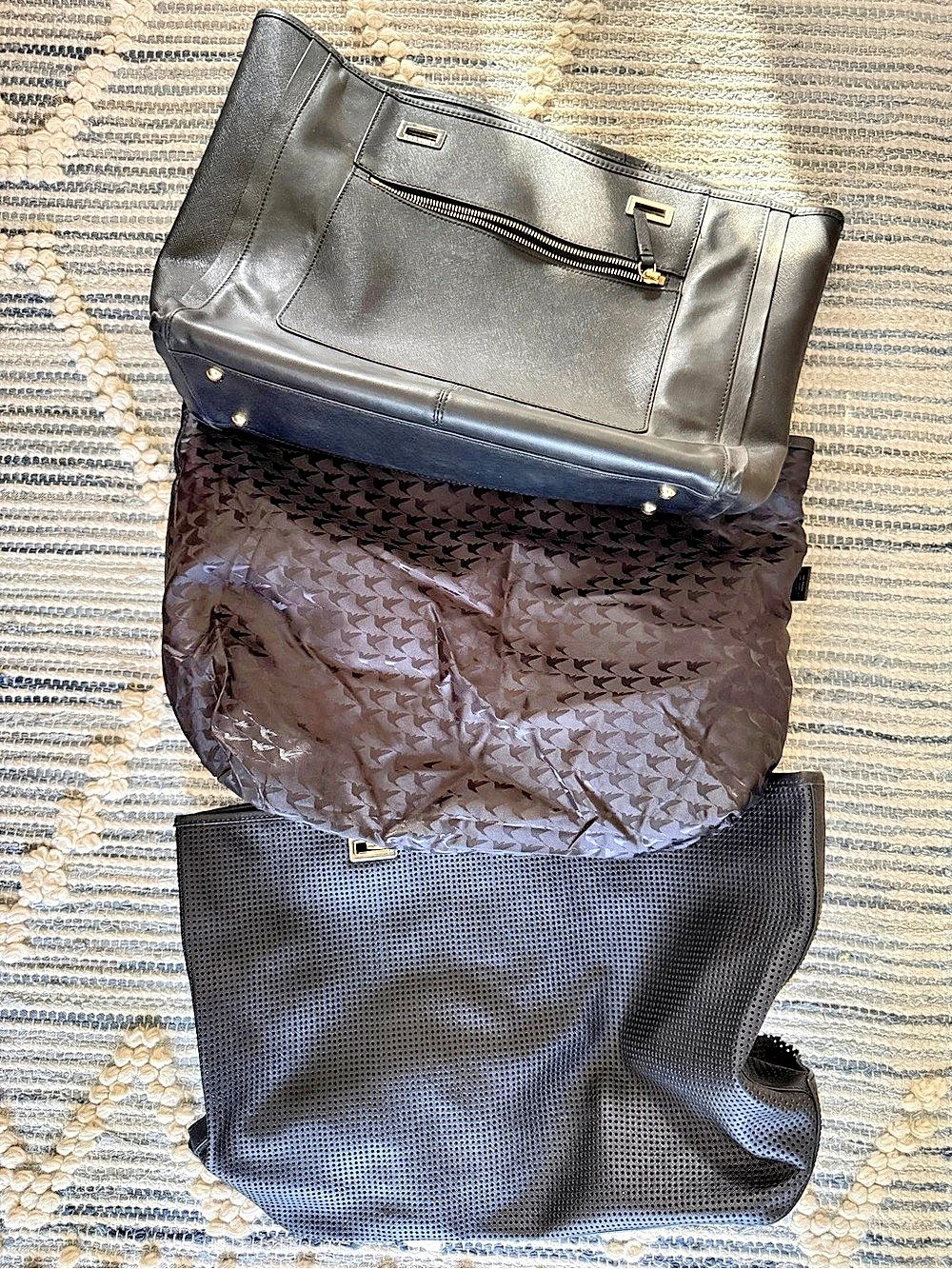 Lo & Sons Seville Work/Laptop Tote BagβSHELLS/COVERS ONLY (set of 3)